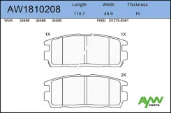 ������� PF-0098 AW1810208 Aywiparts AW1810208 ����
