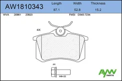 ������� PF-0019-0213 AW1810343 Aywiparts AW1810343 ����