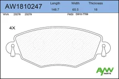 ������� PF-0159 (PN) AW1810247 Aywiparts AW1810247 ����