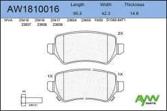 ������� PF-0329 AW1810016 Aywiparts AW1810016 ����