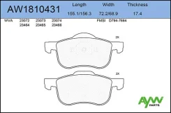 ������� PF-0137 AW1810431 Aywiparts AW1810431 ����