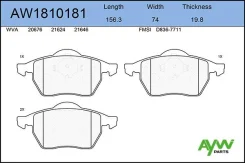 ������� PF-0300 /0188 AW1810181 Aywiparts AW1810181 ����