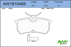 ������� PF-0120 AW1810469 Aywiparts AW1810469 ����