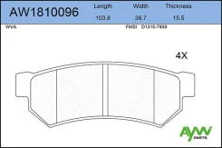 ������� PF-0442 (PN) AW1810096 Aywiparts AW1810096 ����