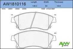 ������� PF-0391 AW1810116 Aywiparts AW1810116 ����