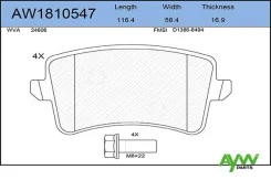 ������� PF-0478 AW1810547 Aywiparts AW1810547 ����