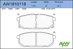 ������� PF-0798 AW1810118 Aywiparts AW1810118 ����
