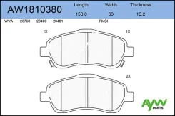 ������� PF-1233 AW1810380 Aywiparts AW1810380 ����