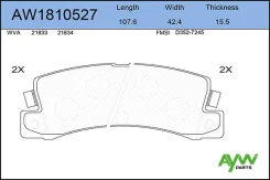 ������� PF-1321-1161-1136 AW1810527 Aywiparts AW1810527 ����