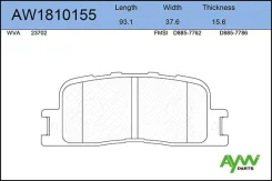 ������� PF-1458 AW1810155 Aywiparts AW1810155 ����