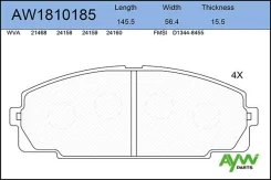 ������� PF-1237-1144 AW1810185 Aywiparts AW1810185 ����