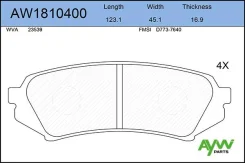 ������� PF-1412 AW1810400 Aywiparts AW1810400 ����