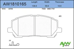 ������� PF-1457 AW1810165 Aywiparts AW1810165 ����