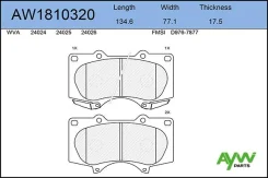 ������� PF-1482 AW1810320 Aywiparts AW1810320 ����