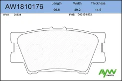 ������� PF-1522-0829 AW1810176 Aywiparts AW1810176 ����