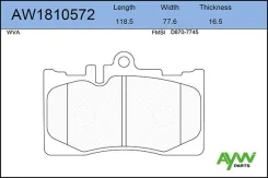 ������� PF-1547 AW1810572 Aywiparts AW1810572 ����