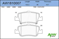 ������� PF-1835 AW1810007 Aywiparts AW1810007 ����