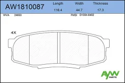 ������� PF-1542 AW1810087 Aywiparts AW1810087 ����