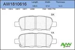 ������� PF-2466 AW1810616 Aywiparts AW1810616 ����
