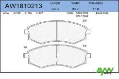 ������� PF-2245-2176-0095 AW1810213 Aywiparts AW1810213 ����