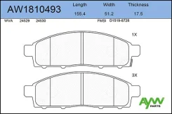 ������� PF-3809 AW1810493 Aywiparts AW1810493 ����