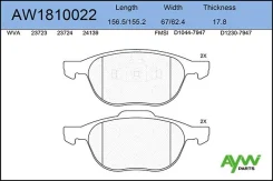 ������� AW1810022 MZ-3/Focus1/2/3 Aywiparts AW1810022 ����