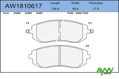 ������� PF-7460 AW1810617 Aywiparts AW1810617 ����