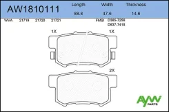 ������� PF-8397-8255-8292 AW1810111 Aywiparts AW1810111 ����