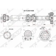 ��� ��������� Volkswagen Touareg 02-10 SAT ST7L6521102B ST7L6521102B ����
