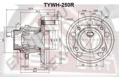 ������� ������ � ABS | ��� ����/��� | Toyota/ Avensis AZT250 2003-2008 TYWH250R ����