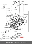 ��������� ������� ����� ��������� Mitsubishi 1005A205 1005A205 ����