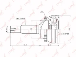 ���� �������� | ����� ����/��� | ��������� �������� LYNXauto CO-3647A-SP CO3647ASP ����