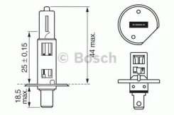 ����� H1 Xenon BLUE Bosch 1 987 302 015 1987302015 ����