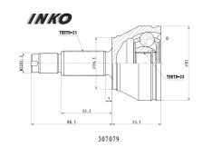 ���� ������� 25/22 | ����� | INKO 307079 307079 ����