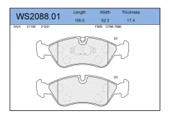 ������� ��������� �������� �������� ��� OPEL Vectra, OPEL Astra F, OPEL Omega A Jeenice WS2088.01 WS208801 ����