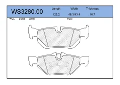 ������� ��������� �������� ������ ��� BMW 3, BMW 1, BMW X1 Jeenice WS3280.00 WS328000 ����