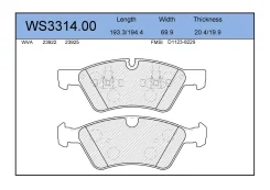 ������� ��������� �������� �������� ��� Mercedes-BENZ R-Class, Mercedes-BENZ E-Class, Mercedes-BENZ M-Class Jeenice WS3314.00 WS331400 ����