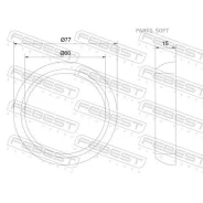 ������ �������������� ��������� ����� (������������ ��������) Febest 01491001 01491001 ����