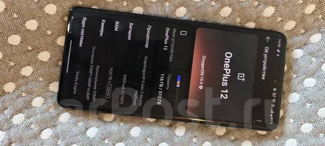 OnePlus 12. �/�, 16 ��, ���������, 4G LTE, 5G, Dual-SIM, NFC ����