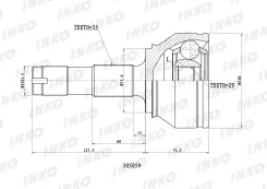���� ������� 35/29 | ����� ����/��� | INKO 305059 305059 ����