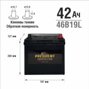 President. 42��.�., B19, 360��., ��������, ������������ ����� ����