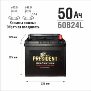 President. 50��.�., B24, 450��., ��������, ������������ ����� ����