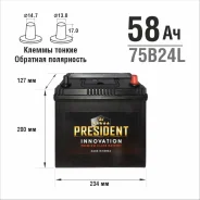 President. 58��.�., B24, 510��., ��������, ������������ ����� ����