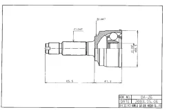 ���� �������� /�������� ������ /����� HDK ��� YRV 2000 EJVE 1.0; 19*47*24; DA026; 4342097404 4341097406 4341097407 HDK DA026 ����