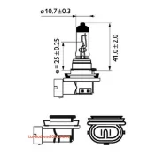 ����� 1255 ��. H11 ����������� ���� ������ 12362Llecoc1/36194030* Philips Philips 12362LLECOC1 ����