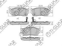 ��������� ������� �������� /�������� �������� 4�� /Tiguar ��� Nissan CUBE Z10 19982000; 410600M890 TG2356 PN2356 Tiguar TG2356 ����