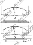 ��������� ������� �������� /�������� /�������� 4 �� /Tiguar ��� Isuzu DMAX ELF III NKR8# NKQ8#; TG2701; (PN4801) 89040317 898051114 Tiguar TG2701 ����