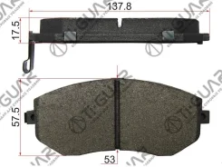 ��������� ������� �������� /�������� �������� 4�� /Tiguar ��� Subaru Forester 20012013, Legacy Outback 20032012, Impreza 20002008; TG7460 PN7460 26296...