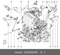 ������ ����������� �������� ������� ��� Renault 223650035R 223650035R ����