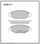 ������� ��������� �������� Peugeot 206 306 / Citroen Xsara 97-05 Allied Nippon ���. adb01131 ADB01131 ����